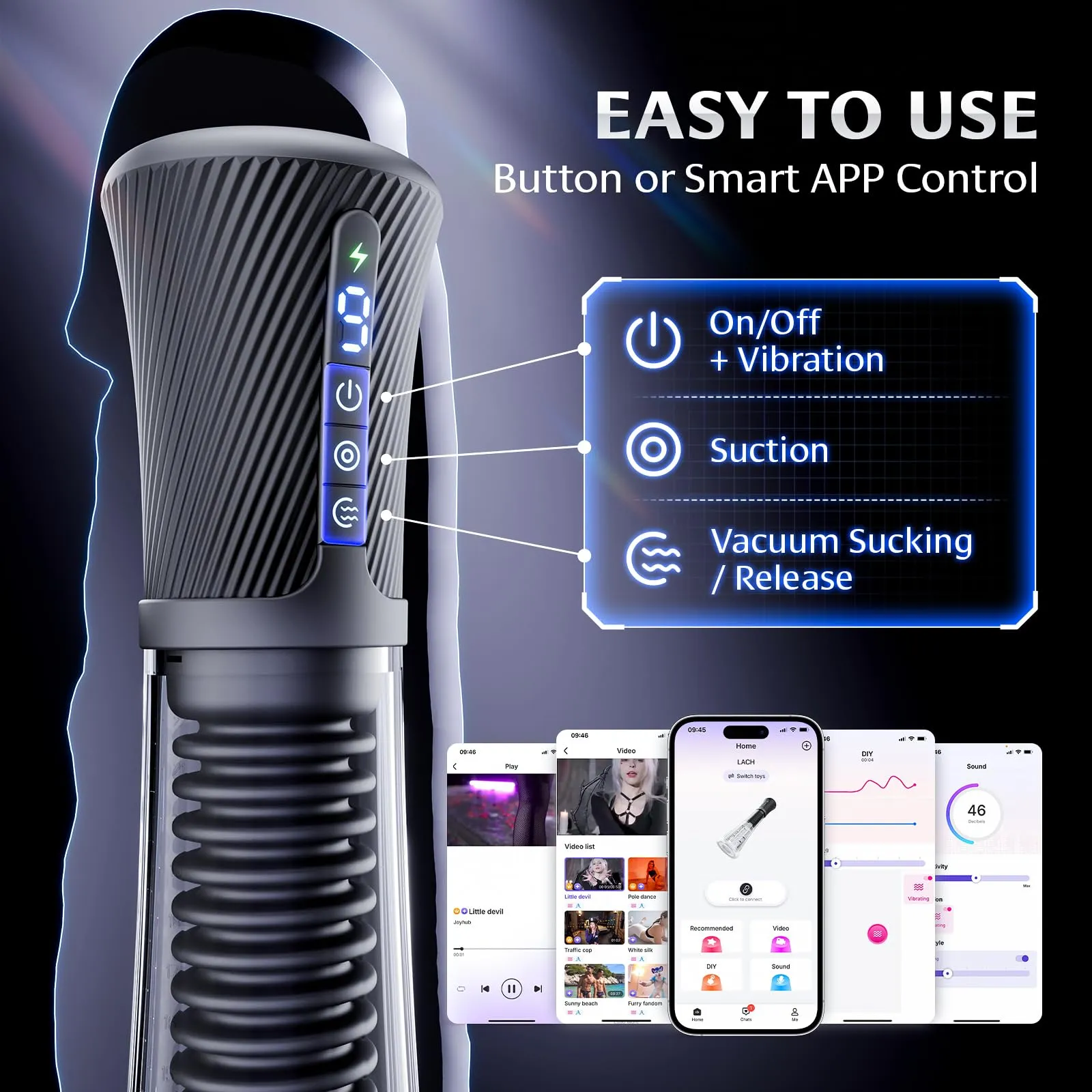 PrimeMan™ Men’s New Technology Vacuum Therapy