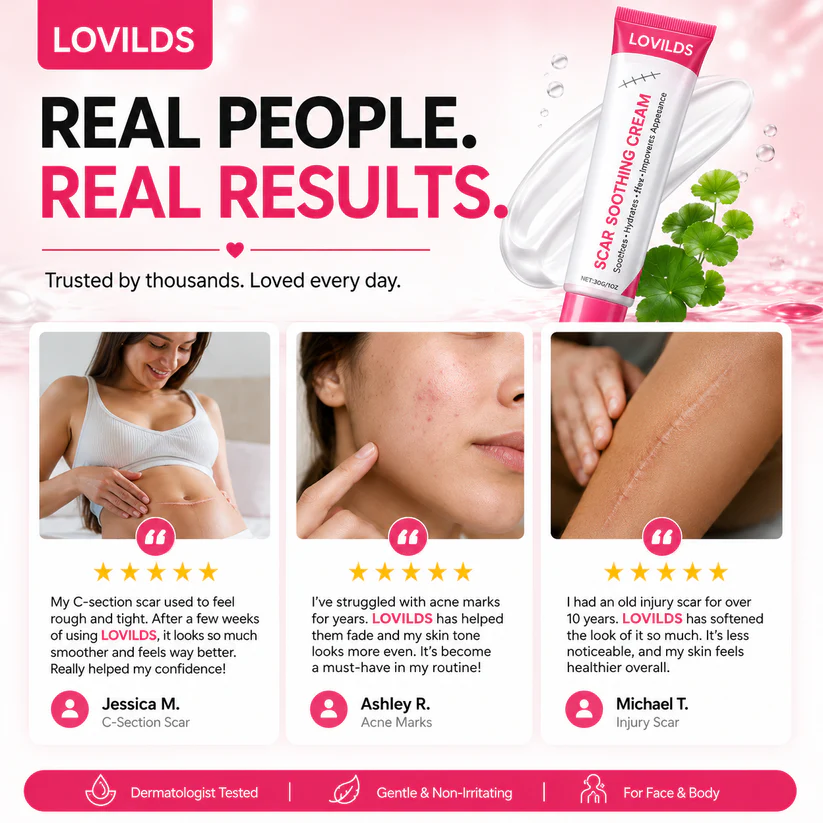 LOVILDS Scar Soothing Cream
