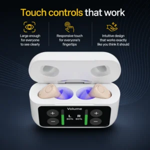 GluCent® Atom X Smart Hearing Aids — Hear Clearly, Feel Confident Again